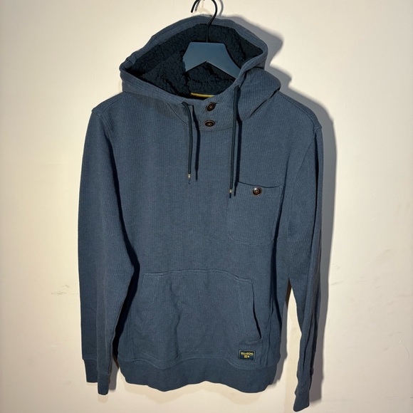 Billabong Sherpa Lined Hood Only Men’s Small Surf Plus Gray - Picture 1 of 8